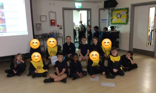 News &raquo; Happiness Heroes Lead Assembly for Children's Mental Health Week